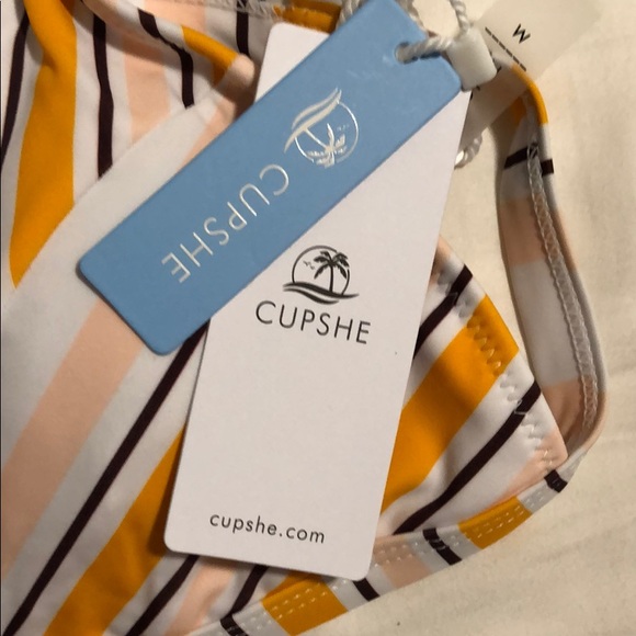 Cupshe Candy Stripe Bikini Set - Picture 6 of 7